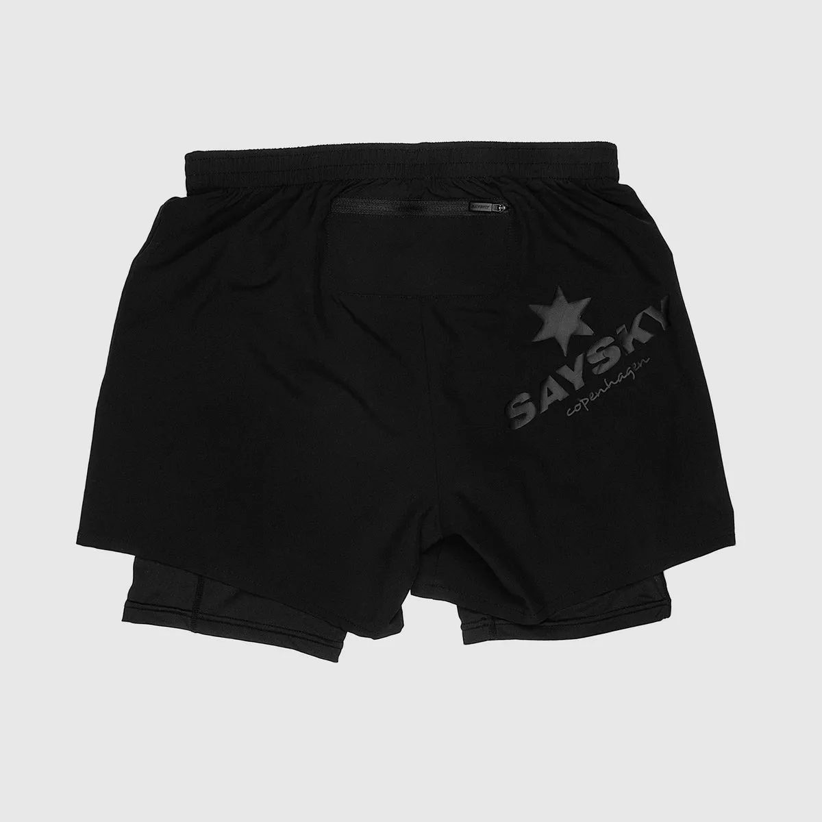 2 in 1 Shorts - Black