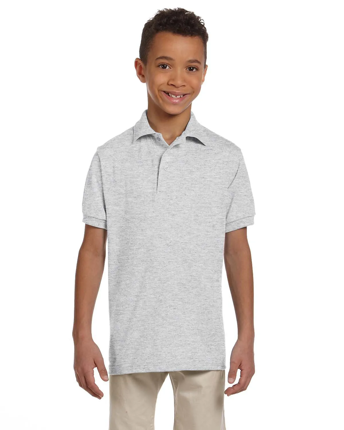 437Y Jerzees Youth 5.6 oz., SpotShield™ Jersey Polo