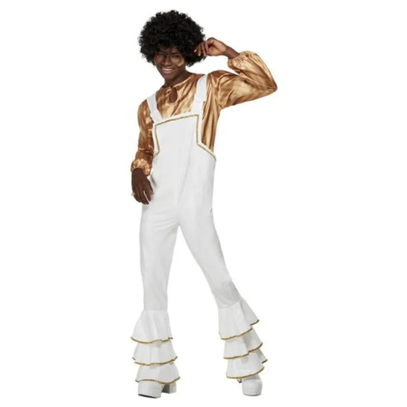 70s Glam Costume, White