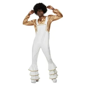 70s Glam Costume, White