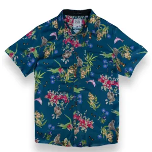 A Few Pink Friends Nighthawk Button Up