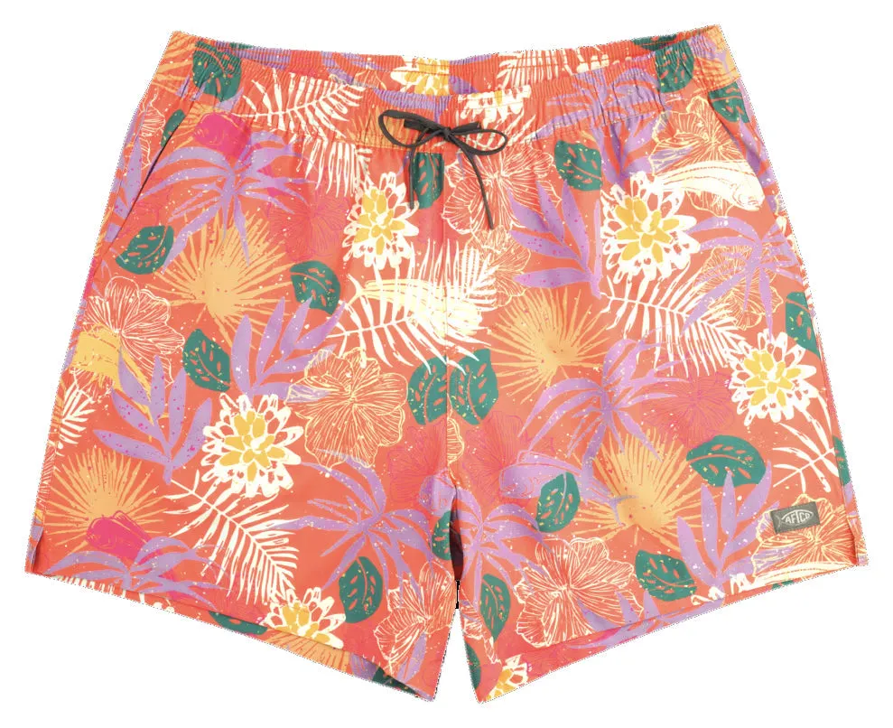 Aftco Strike Printed Swim Shorts For Men