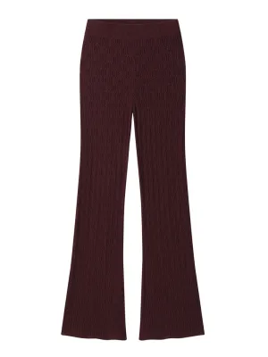 A.L.C. Keeley Pant in Burgundy