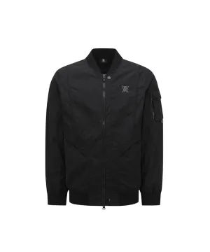 Anew Golf Men's SP Sleeve Pocket MA-1 Jacket - Black