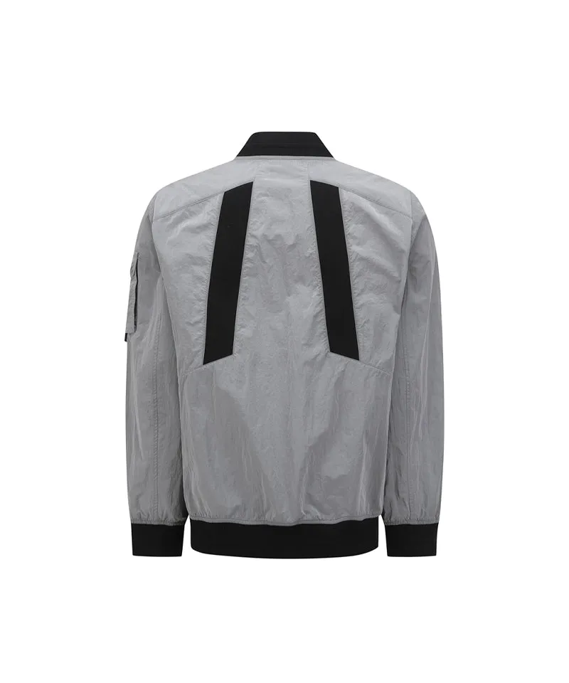 Anew Golf Men's SP Sleeve Pocket MA-1 Jacket - Dark Gray