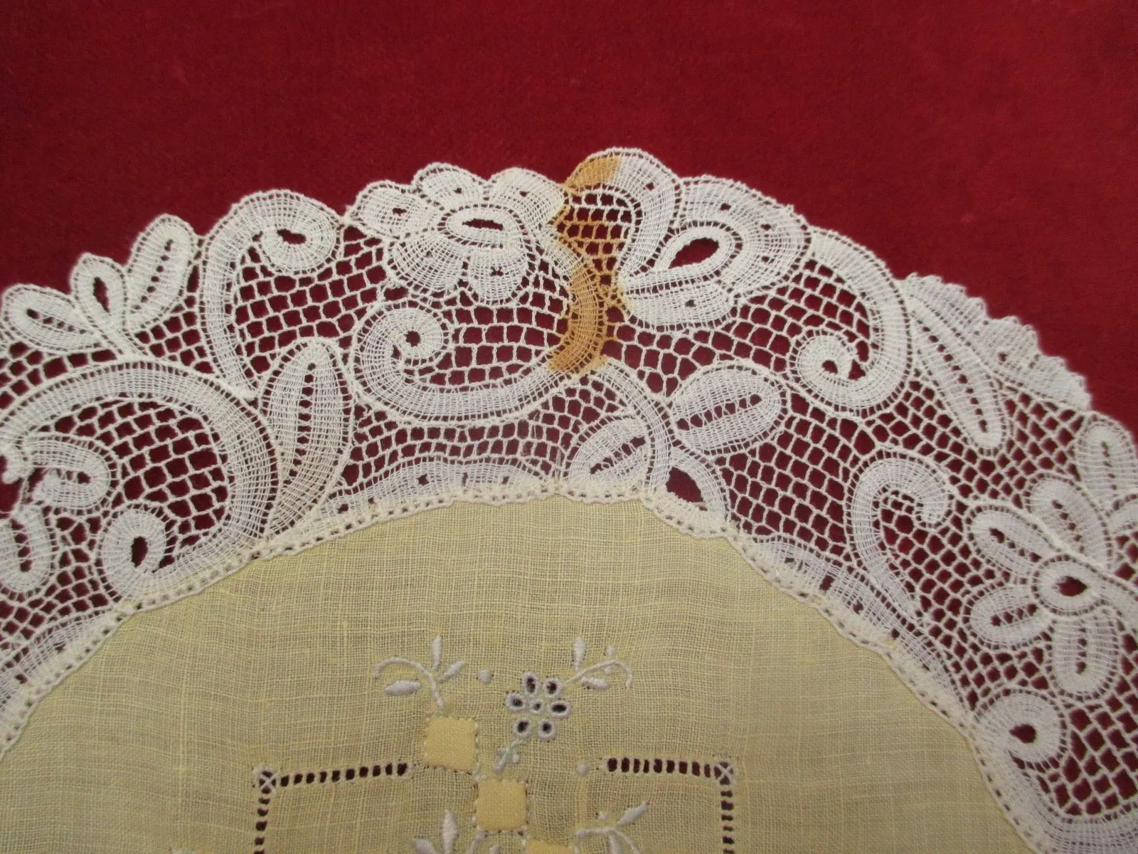 Antique Victorian Lace Doily