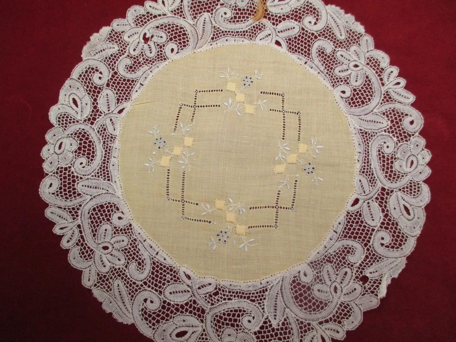 Antique Victorian Lace Doily