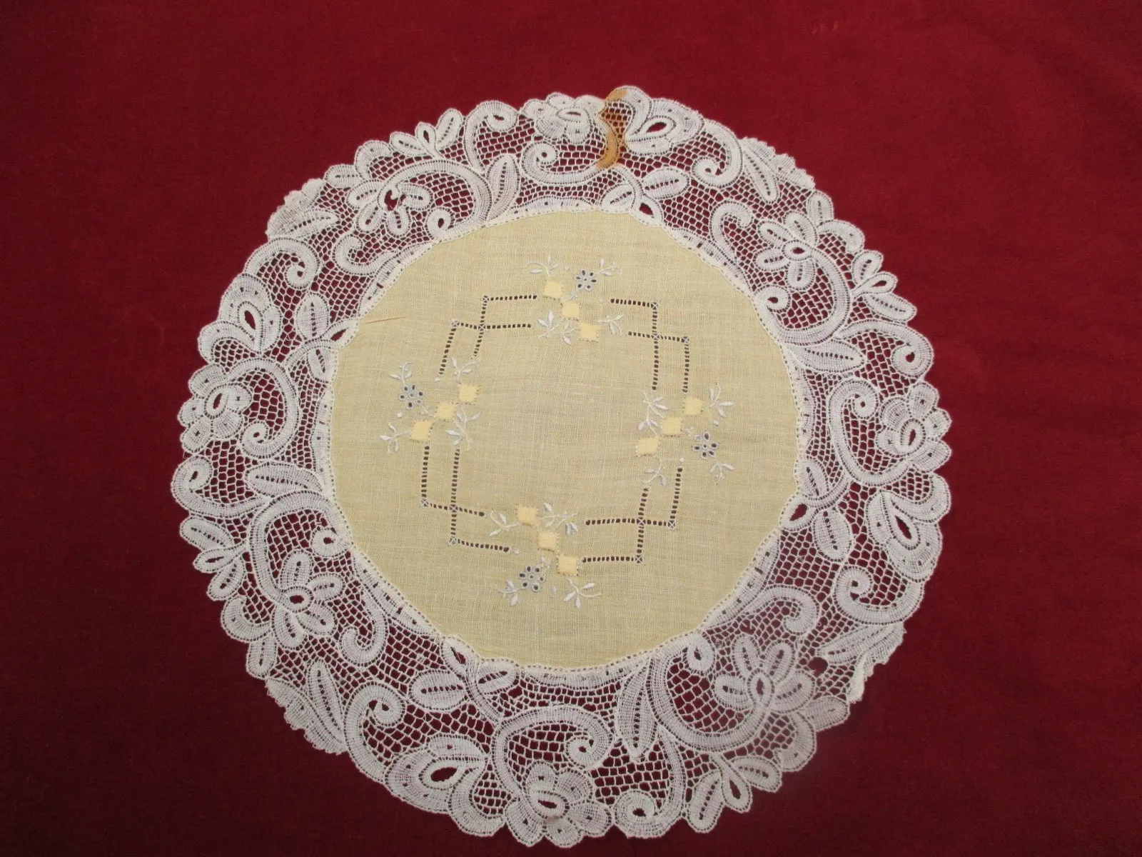 Antique Victorian Lace Doily