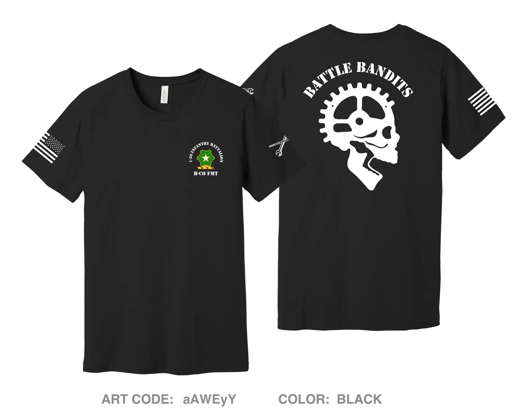 B CO, 1-36IN BN, 1|1AD Comfort Unisex Cotton SS Tee - aAWEyY