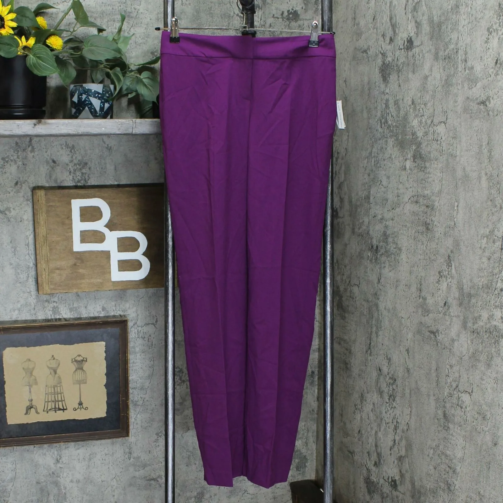 Bar III Women's Stretch Flare Leg Dress Pants