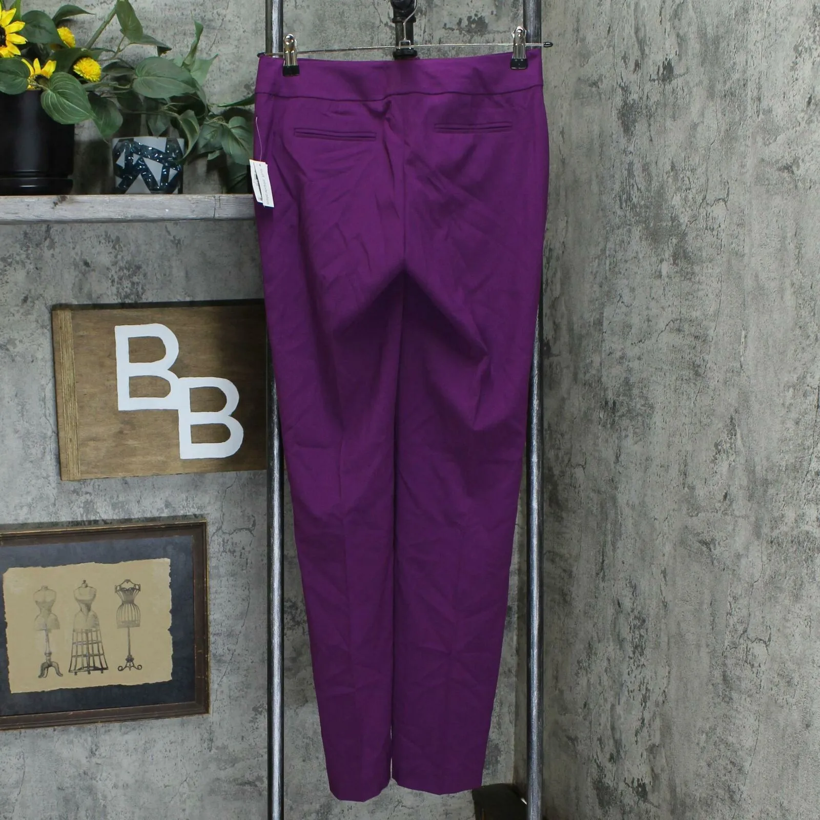 Bar III Women's Stretch Flare Leg Dress Pants