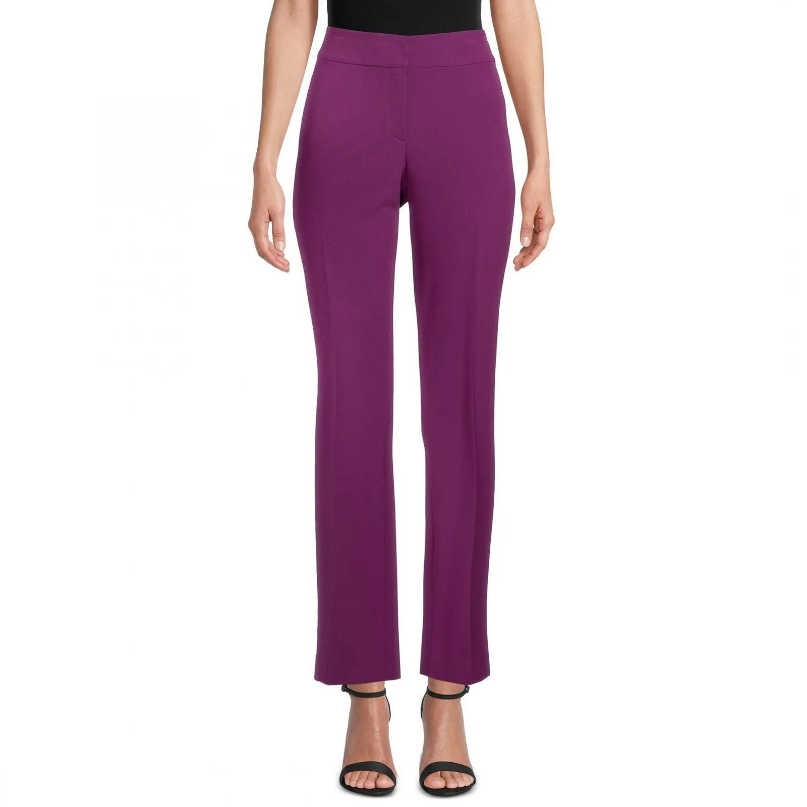 Bar III Women's Stretch Flare Leg Dress Pants