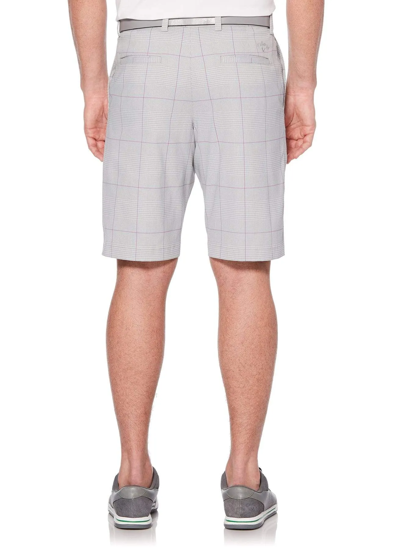 Big & Tall Stretch Glen Plaid Short with Active Waistband