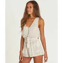 Billabong Women's Summer Solstice Tie-Front Romper