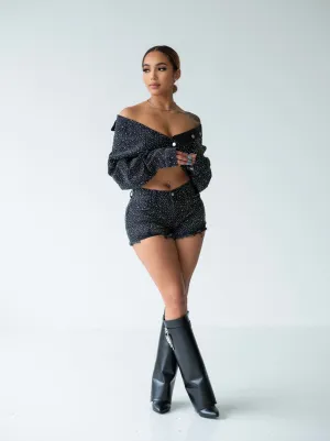 BLACK MAGIC SHORT SET