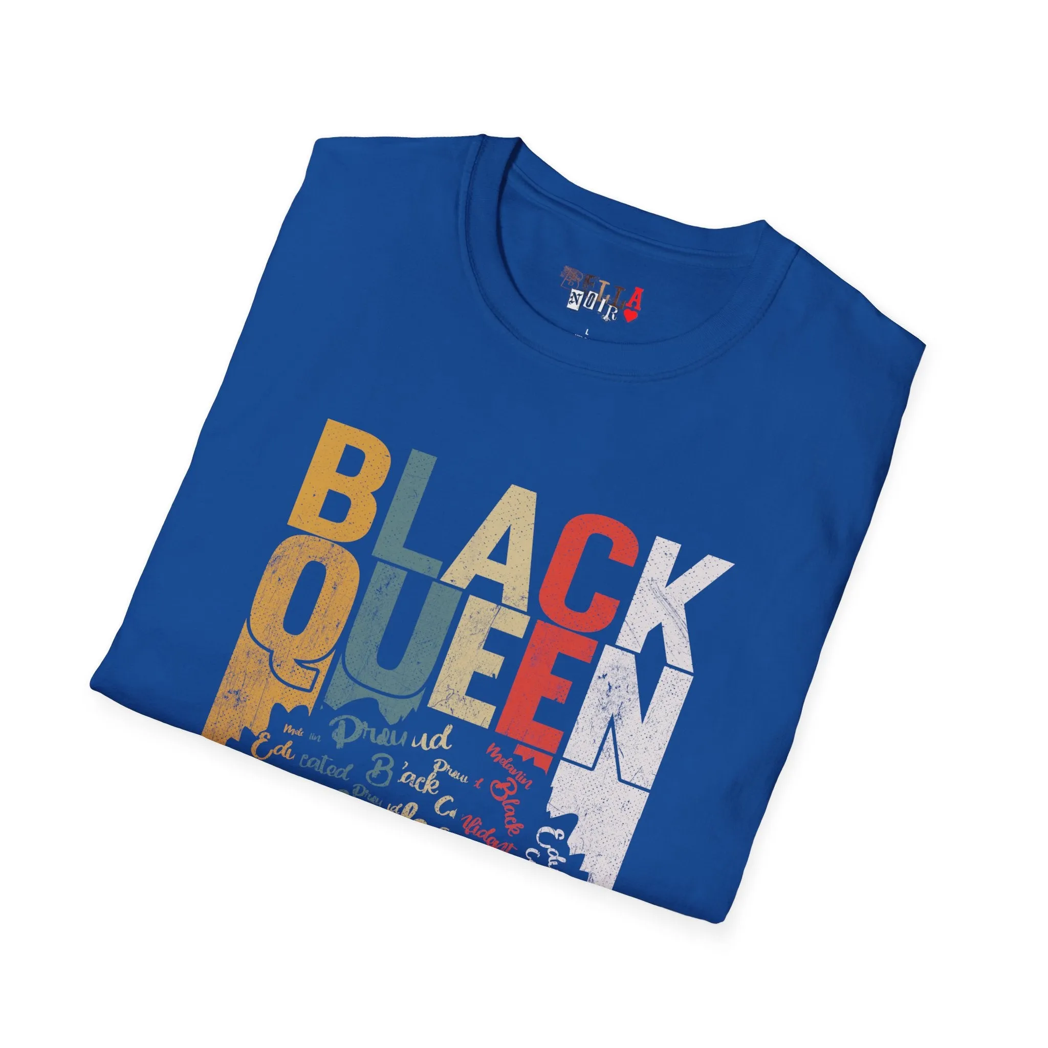 Black Queen Unisex Softstyle T-Shirt