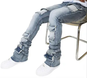 BLUE BRUTINI 2.0 SUPER-STACKED JEAN