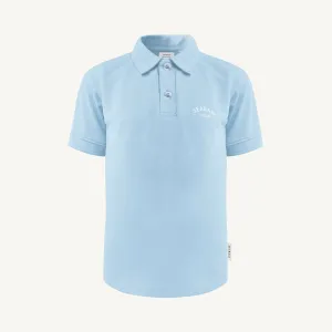 Boy UV Polo Shirt Clearwater Blue