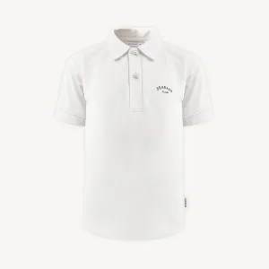 Boy UV Polo Shirt Pearl White