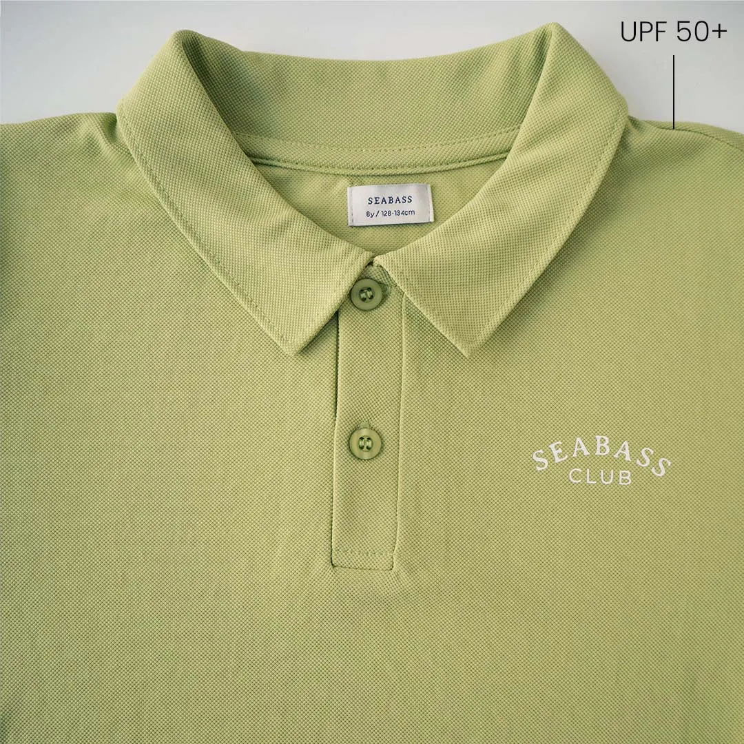 Boy UV Polo Shirt Pistachio Green