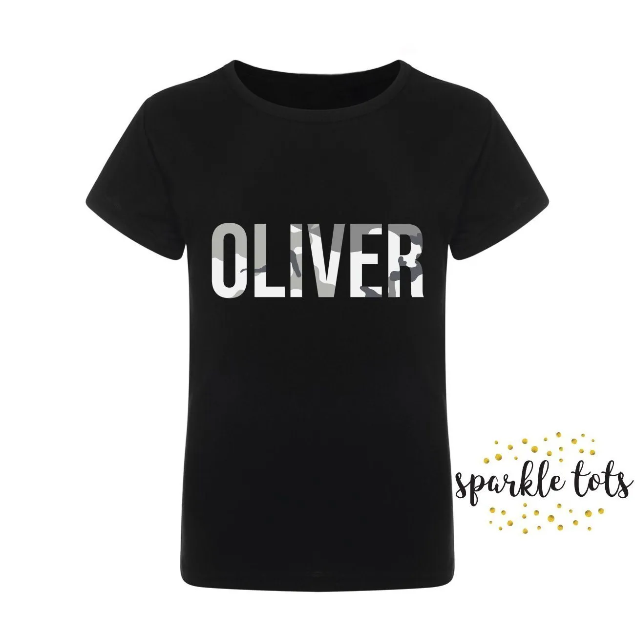 Boys Personalised Name TShirt or Baby Grow