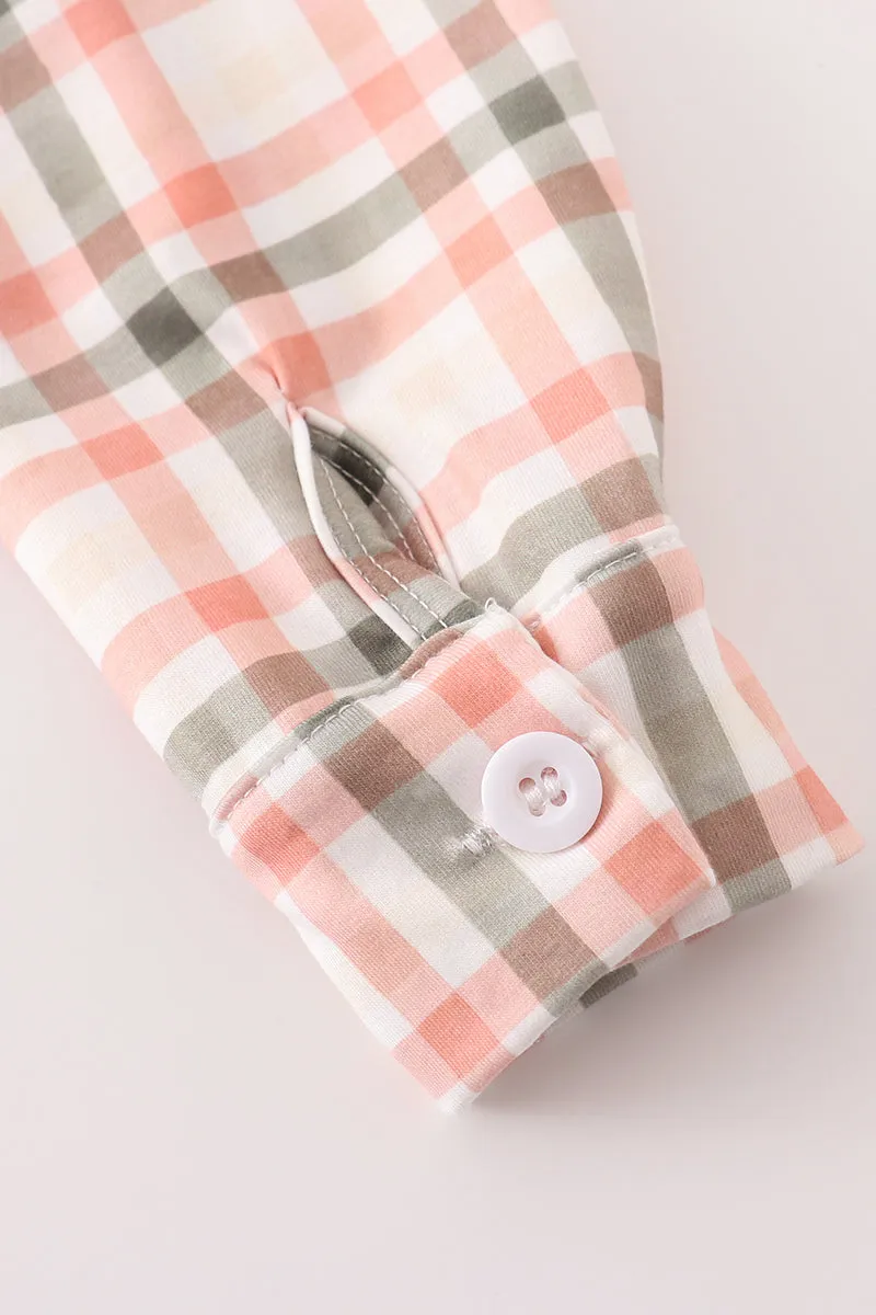 Boys Plaid Button Down Shirt