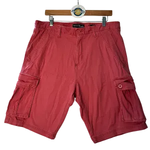 Broken Threads Brick Red Shorts