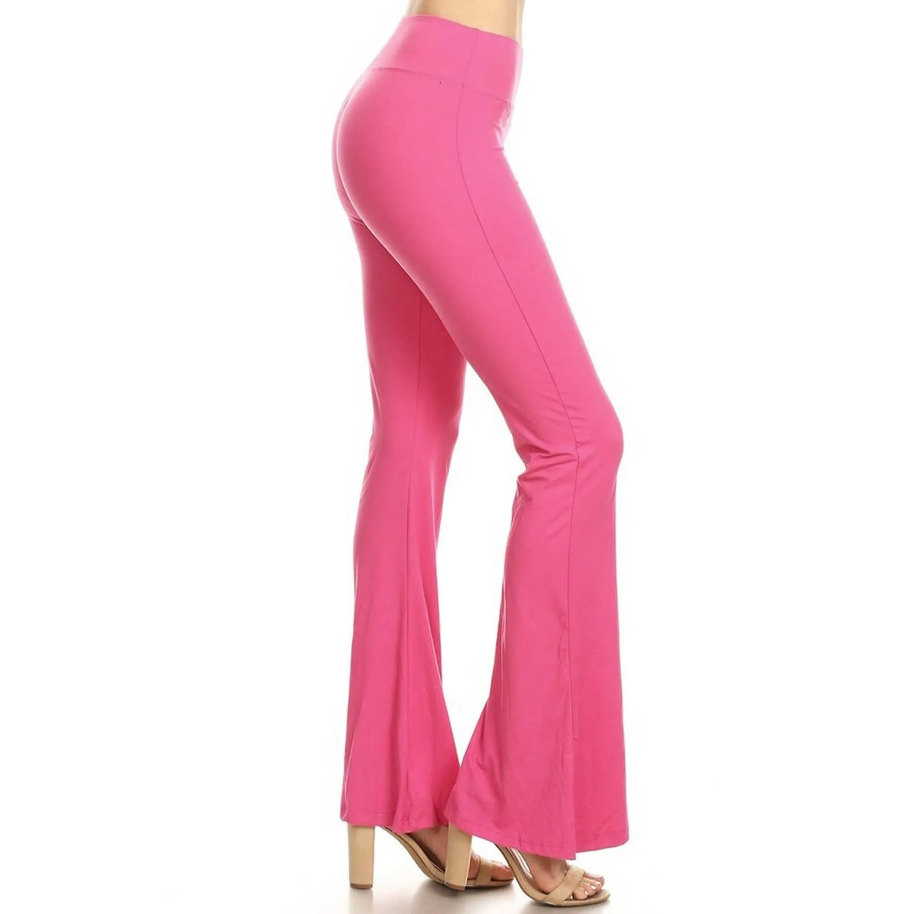 Buttery Soft High Waist Palazzo Pants: Charcoal
