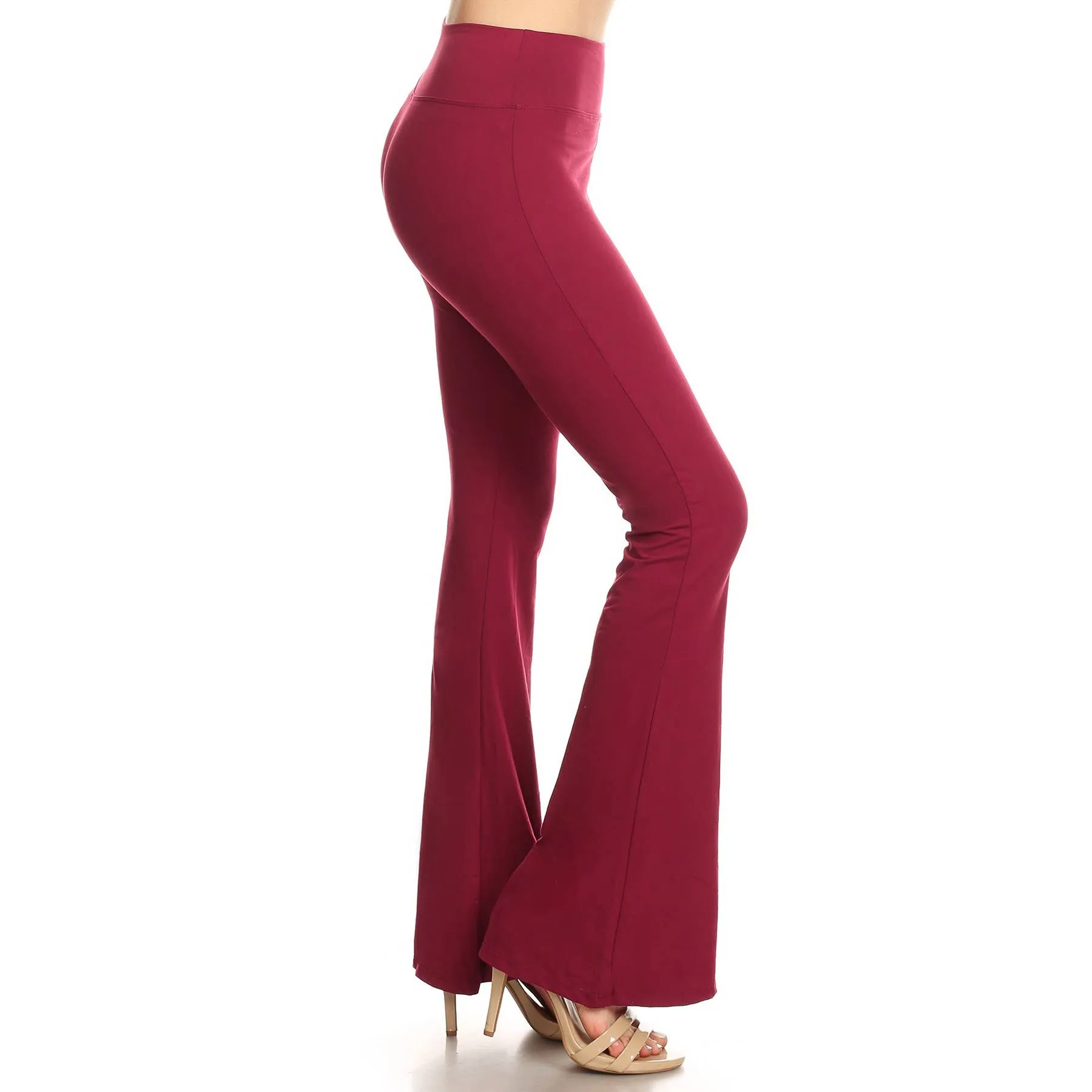Buttery Soft High Waist Palazzo Pants: Charcoal