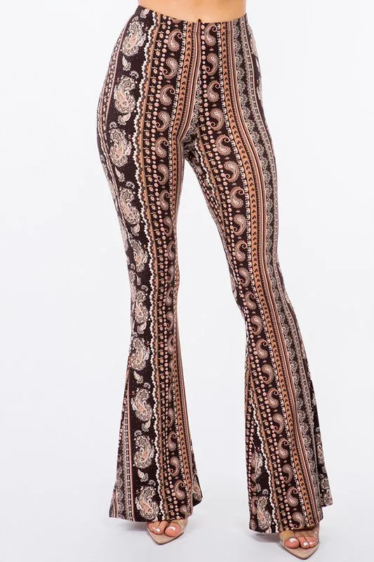 CAMMIE FLARE PANTS MULTI