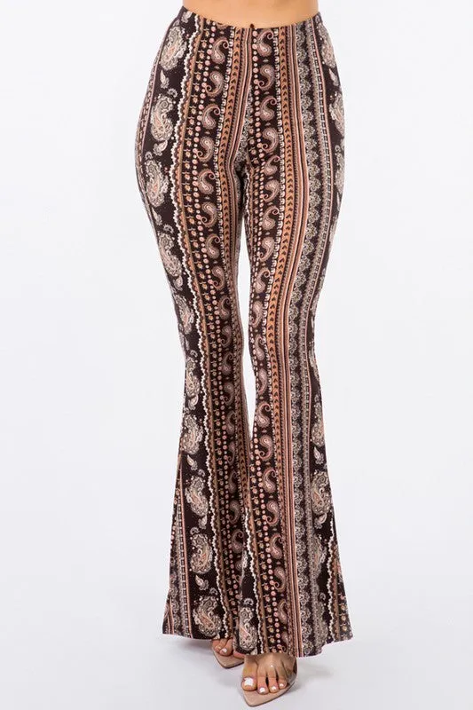 CAMMIE FLARE PANTS MULTI
