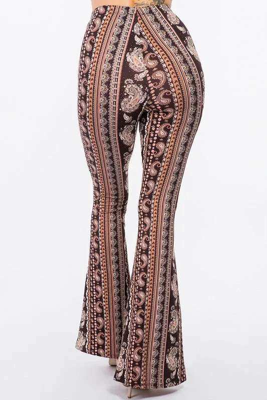 CAMMIE FLARE PANTS MULTI