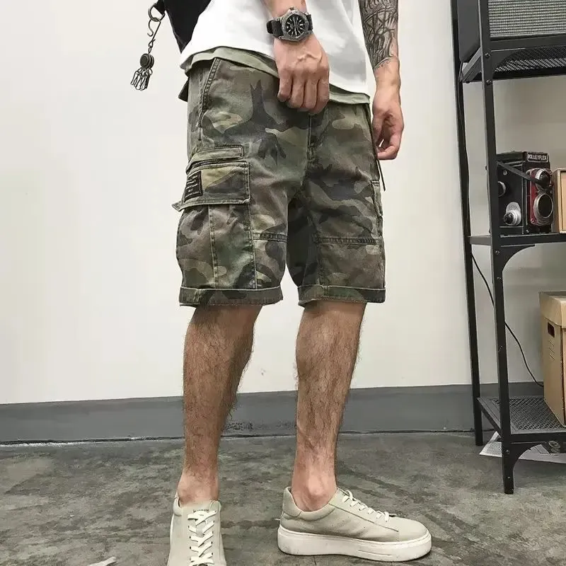 Camouflage Workwear Shorts für Männer
