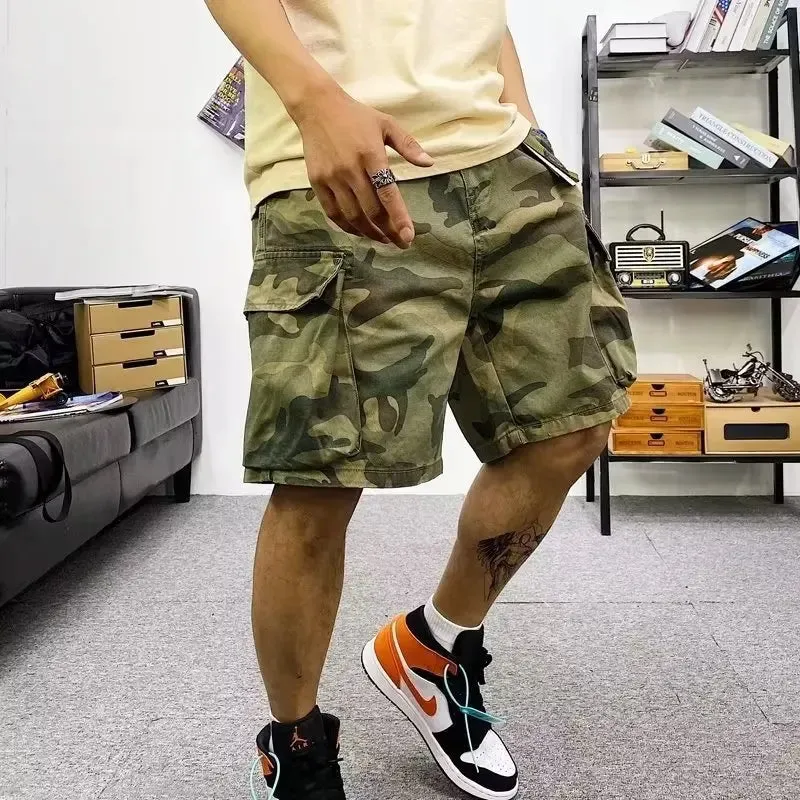 Camouflage Workwear Shorts für Männer