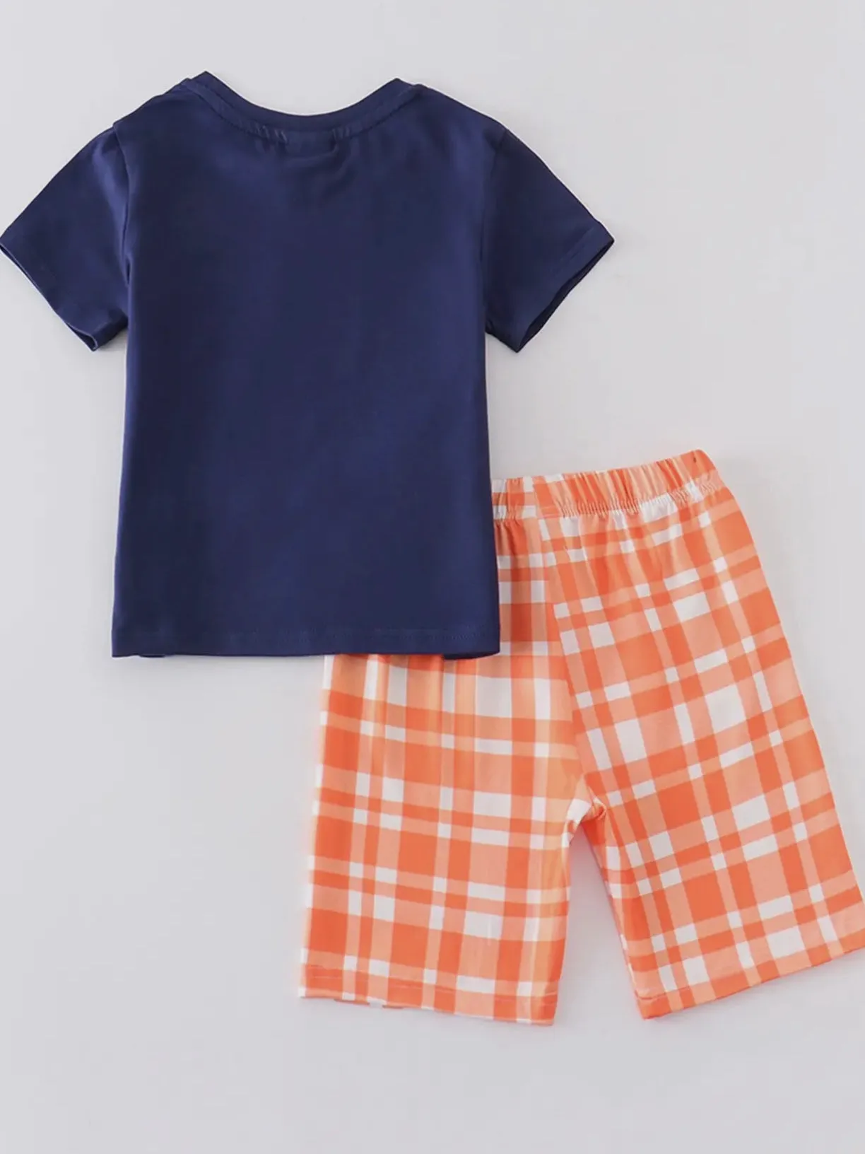 Carrot Cutie Shorts Set: Navy Mix
