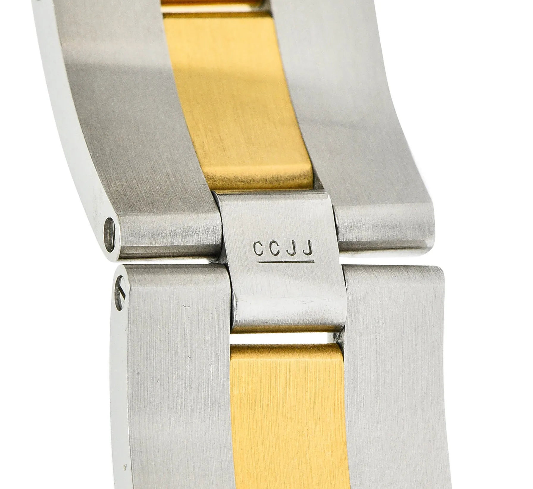 Cartier Roadster Unisex Large Two-Tone 18K Gold Automatic Silver Dial Men's Watch 2510