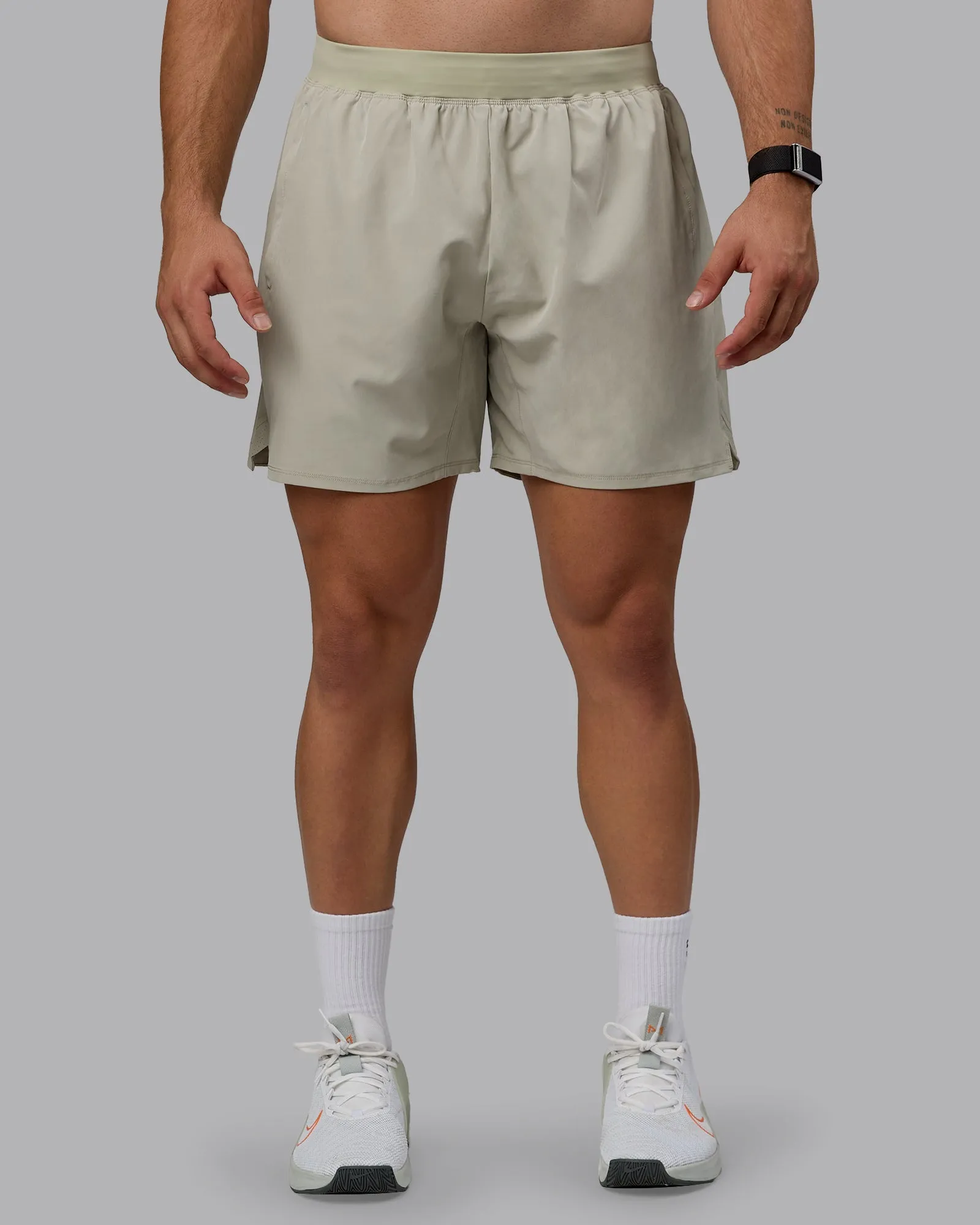 Challenger 6" Lined Performance Shorts - Sustained Grey