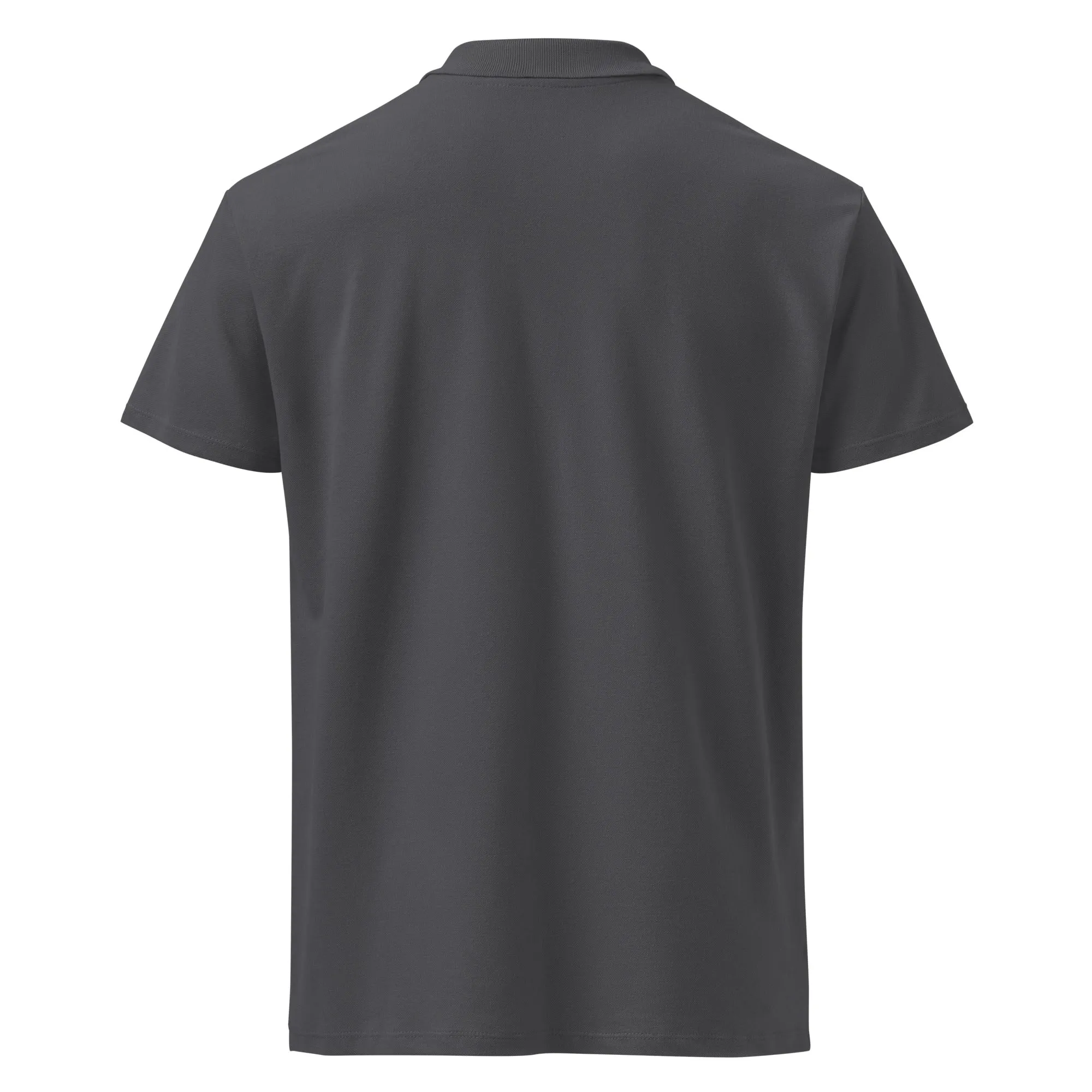 Clubs and Sticks Premium Pique Embroidered Polo Shirt - Maroon