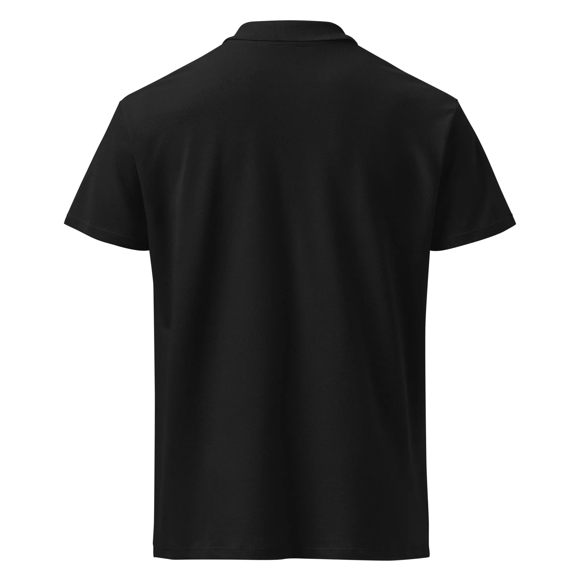 Clubs and Sticks Premium Pique Embroidered Polo Shirt - Maroon