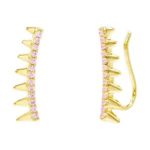 Colored Spiked Ear Climber