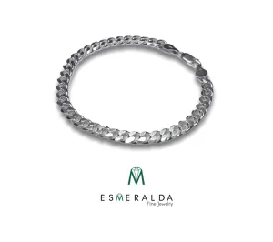 Cuban style men's bracelet