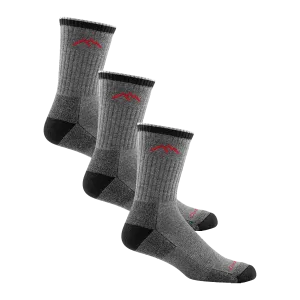 Darn Tough Mens Coolmax Hiker Micro Crew Midweight 3-Pack Socks