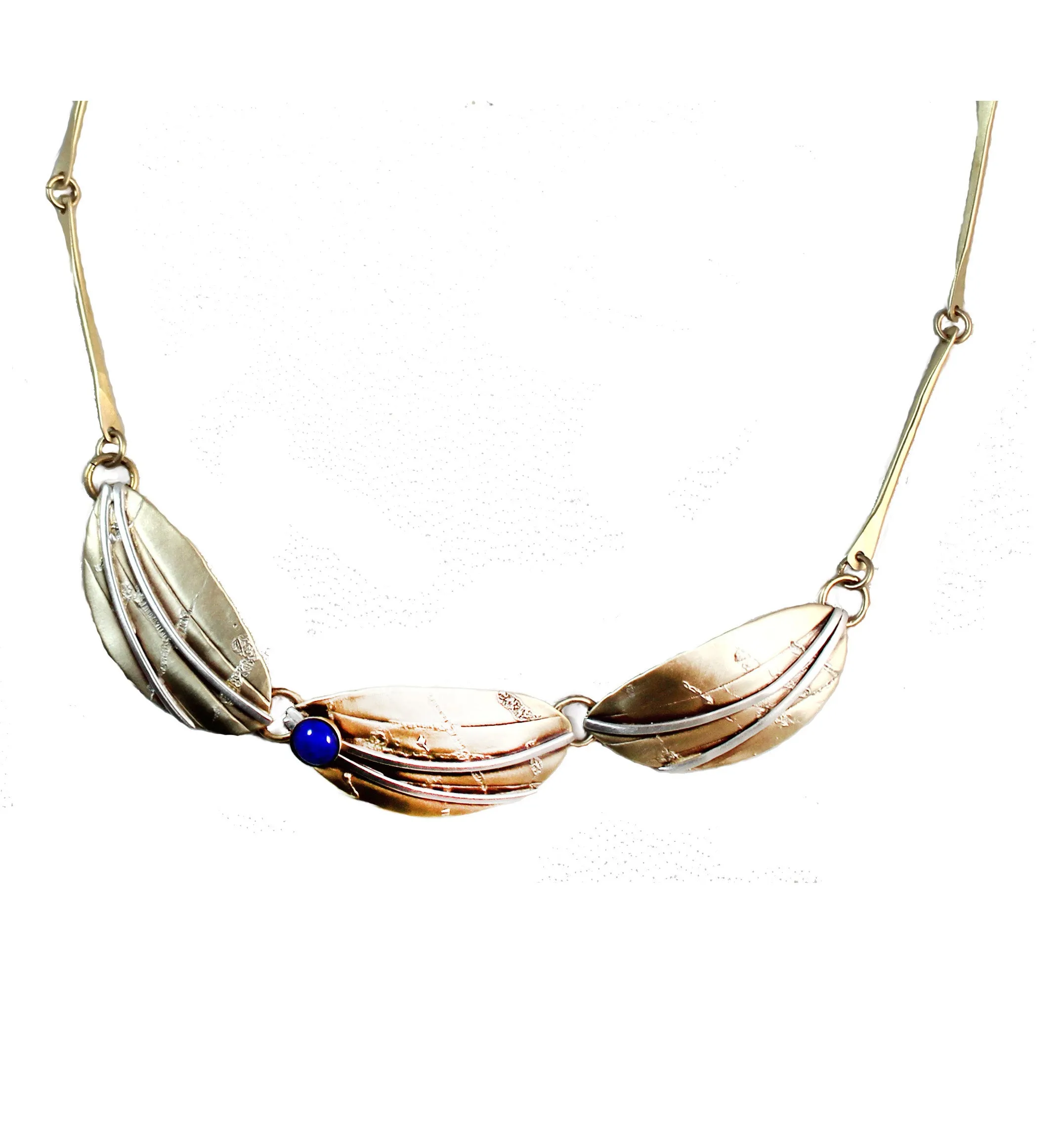 Denim Lapis Reflections Necklace
