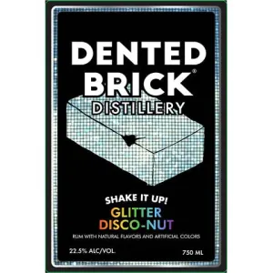 Dented Brick Distillery Glitter Disco-nut 750ml