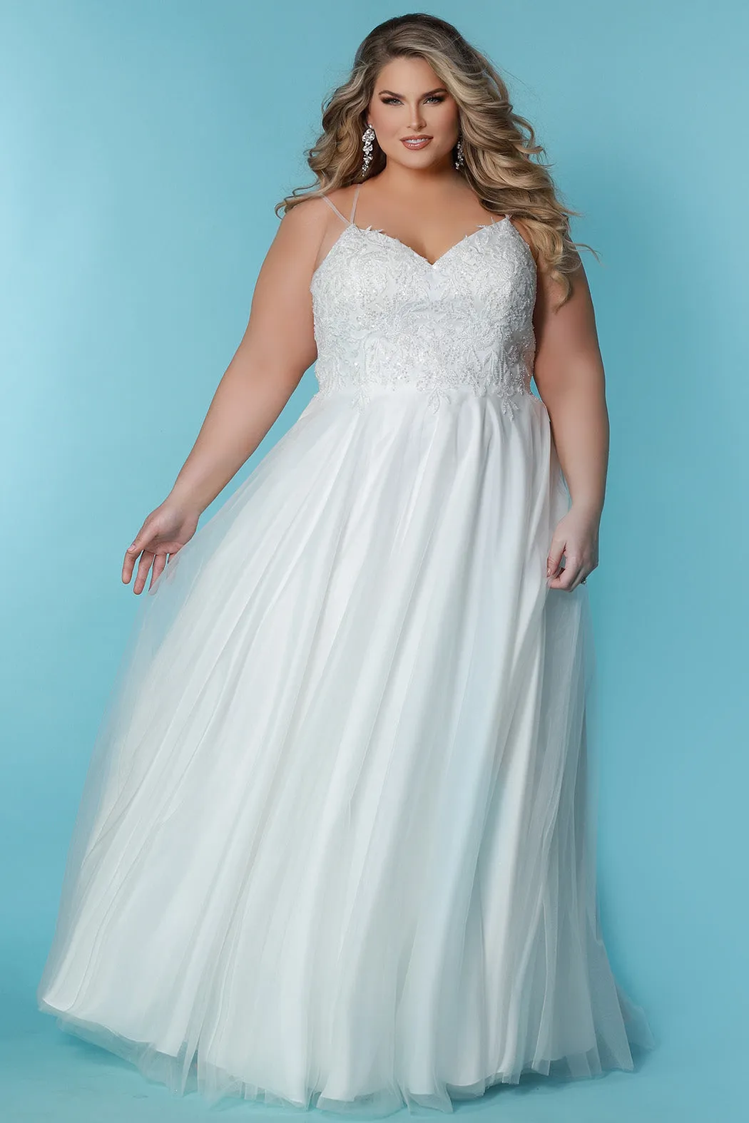 Discontinued Dalia Wedding Dress <br> SC5283