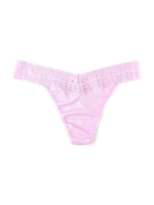 DreamEase® Original Rise Thong Cotton Candy Pink