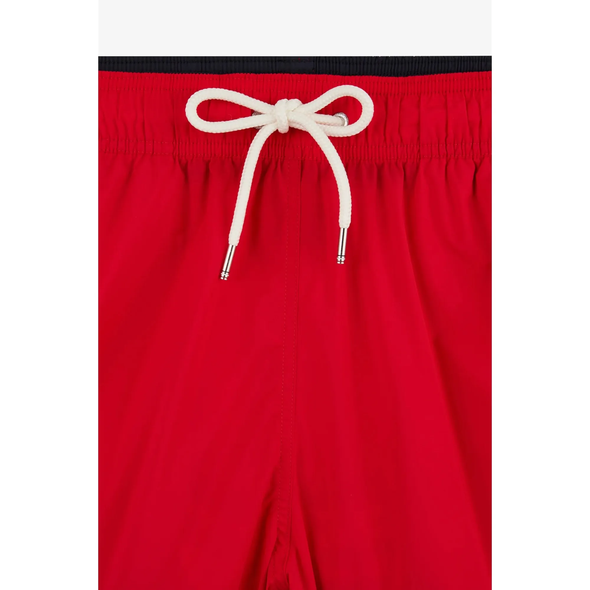 Eden Park Gents Plain Swim Shorts With Tricolor Stripe Detail
