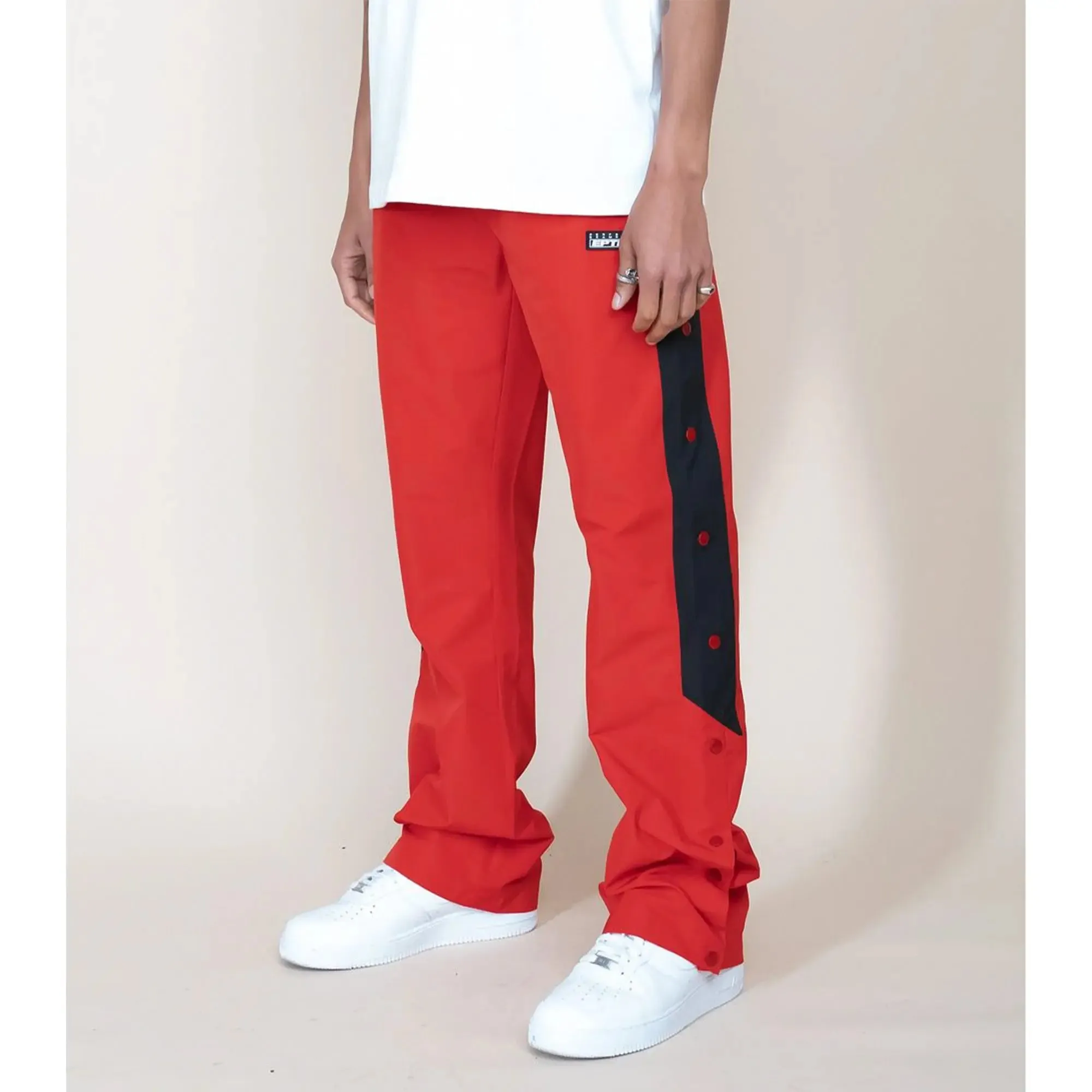 EPTM Men Goat Flared Pants (Red)