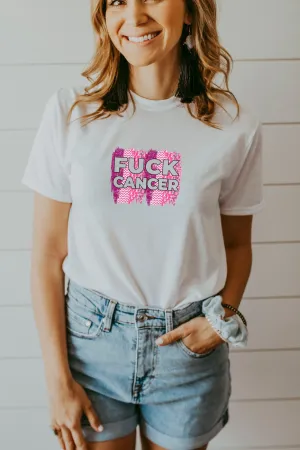 F*ck Cancer Breast Cancer Awareness Tee