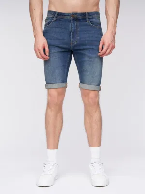 Flex Denim Shorts Stone Wash